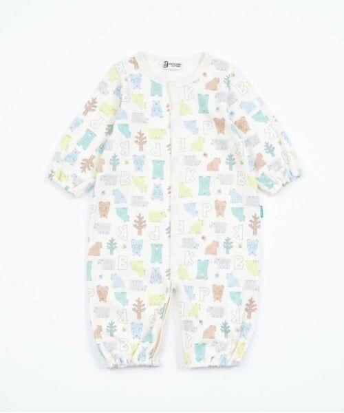 KP / ケーピー ロンパース | KPBOY 日本製/クマ総柄スムース2WAYドレス | 詳細10