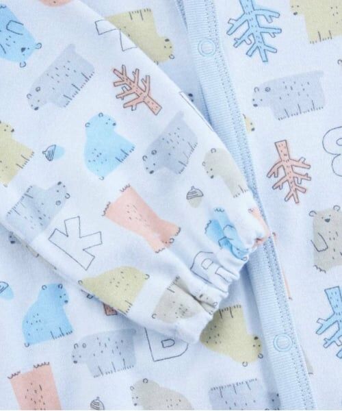 KP / ケーピー ロンパース | KPBOY 日本製/クマ総柄スムース2WAYドレス | 詳細2