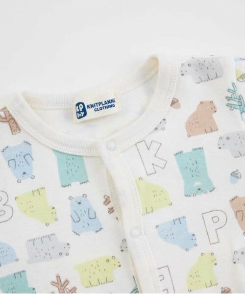 KP / ケーピー ロンパース | KPBOY 日本製/クマ総柄スムース2WAYドレス | 詳細4