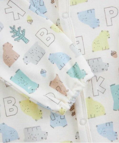 KP / ケーピー ロンパース | KPBOY 日本製/クマ総柄スムース2WAYドレス | 詳細5