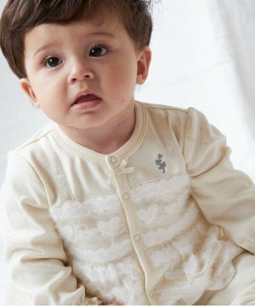 KP / ケーピー ロンパース | KP 花柄レースドッキングカバーオール | 詳細6