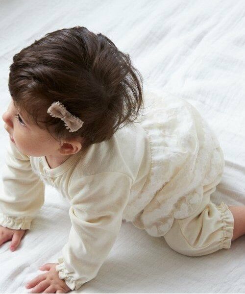 KP / ケーピー ロンパース | KP 花柄レースドッキングカバーオール | 詳細7