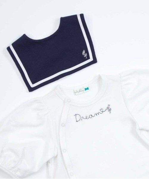 KP / ケーピー ロンパース | KP マリンスタイ付きカバーオール | 詳細1