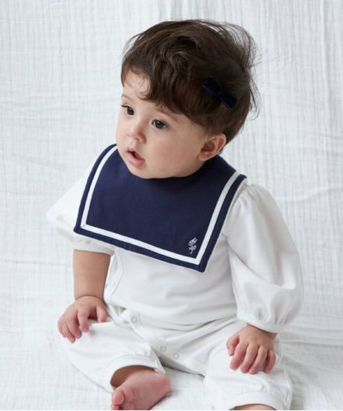 KP / ケーピー ロンパース | KP マリンスタイ付きカバーオール | 詳細10