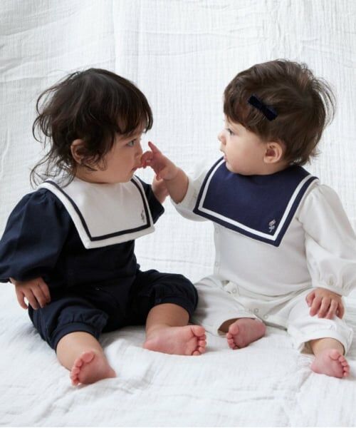 KP / ケーピー ロンパース | KP マリンスタイ付きカバーオール | 詳細19