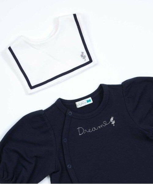 KP / ケーピー ロンパース | KP マリンスタイ付きカバーオール | 詳細2