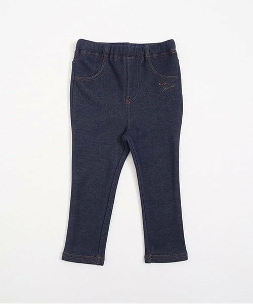 KP / ケーピー その他パンツ | KP(ケーピー)デニムニット裏シャギーパンツ(80～90) | 詳細1