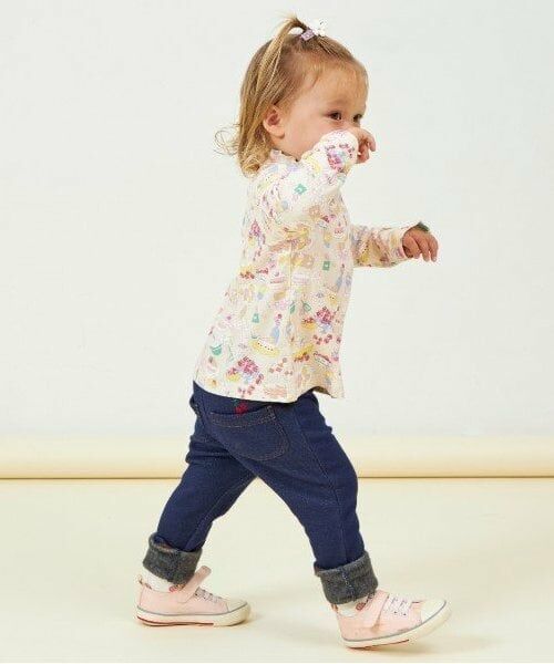 KP / ケーピー その他パンツ | KP(ケーピー)デニムニット裏シャギーパンツ(80～90) | 詳細7