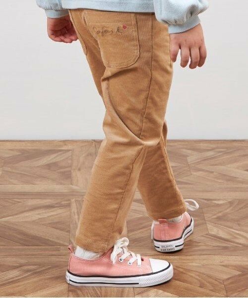 KP / ケーピー その他パンツ | KP(ケーピー)ストレッチコーデュロイテーパードパンツ(110～140) | 詳細12