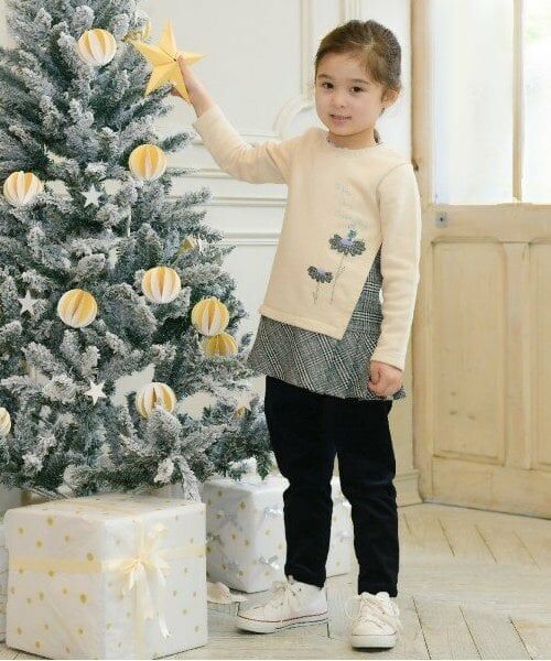 KP / ケーピー その他パンツ | KP(ケーピー)ストレッチコーデュロイテーパードパンツ(110～140) | 詳細17