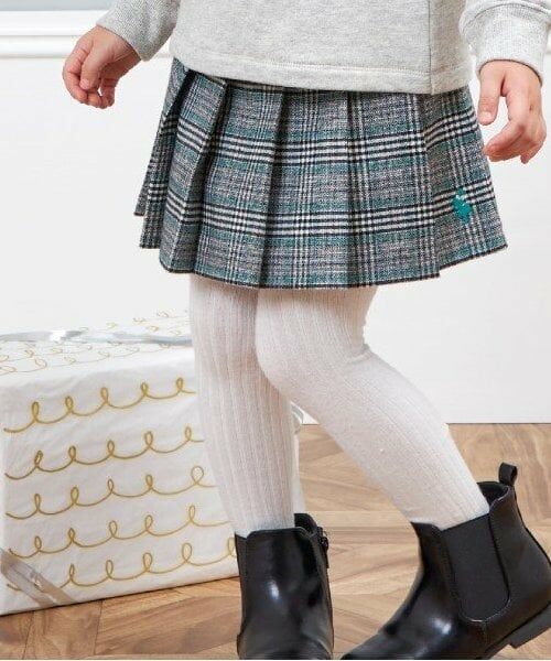 KP / ケーピー ミニ・ひざ丈スカート | KP(ケーピー)チェックプリーツスカート(110～140) | 詳細11