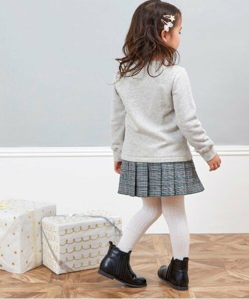KP / ケーピー ミニ・ひざ丈スカート | KP(ケーピー)チェックプリーツスカート(110～140) | 詳細12