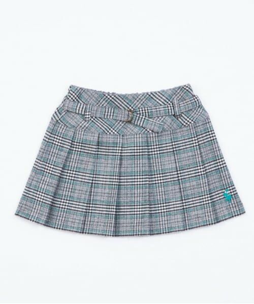 KP / ケーピー ミニ・ひざ丈スカート | KP(ケーピー)チェックプリーツスカート(110～140) | 詳細2