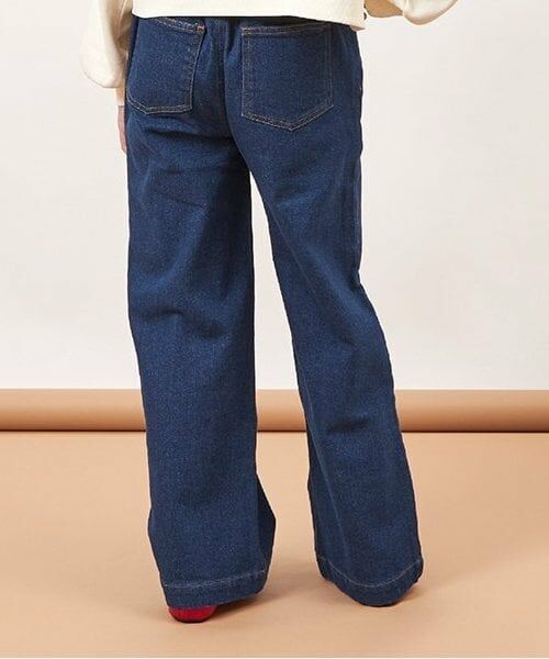 KP / ケーピー その他パンツ | troislapins(トロワラパン)移動ポケット付きデニムパンツ(140~160) | 詳細5