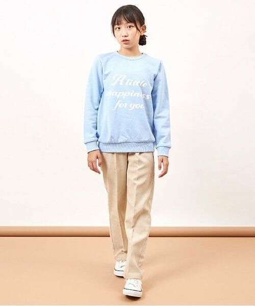 KP / ケーピー その他パンツ | troislapins(トロワラパン)ストレッチツイルパンツ(140~160) | 詳細1