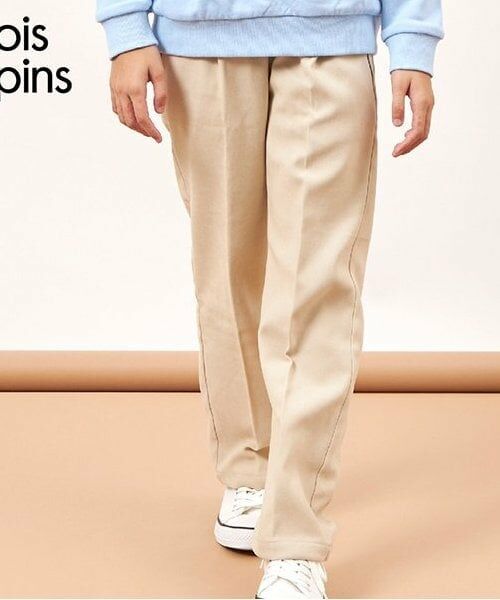 KP / ケーピー その他パンツ | troislapins(トロワラパン)ストレッチツイルパンツ(140~160)(アイボリー)