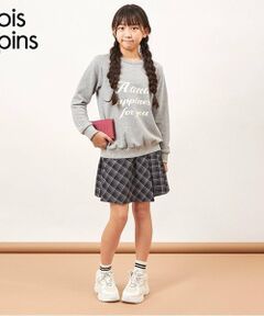 KP / ケーピー ミニ・ひざ丈スカート | troislapins(トロワラパン)ラッププリーツスカート(140～160)