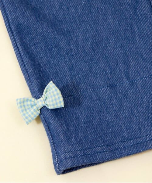 KP / ケーピー その他パンツ | KP coucou(ケーピーククー)裾リボンデニム風パンツ(80～140) | 詳細16