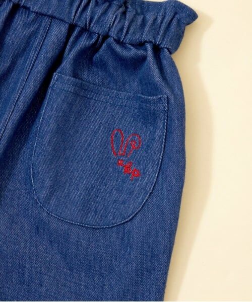 KP / ケーピー その他パンツ | KP coucou(ケーピーククー)裾リボンデニム風パンツ(80～140) | 詳細18