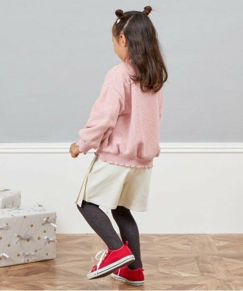 KP / ケーピー スウェット | KP(ケーピー)ボアmimiアップリケブークレトレーナー(80～120) | 詳細9