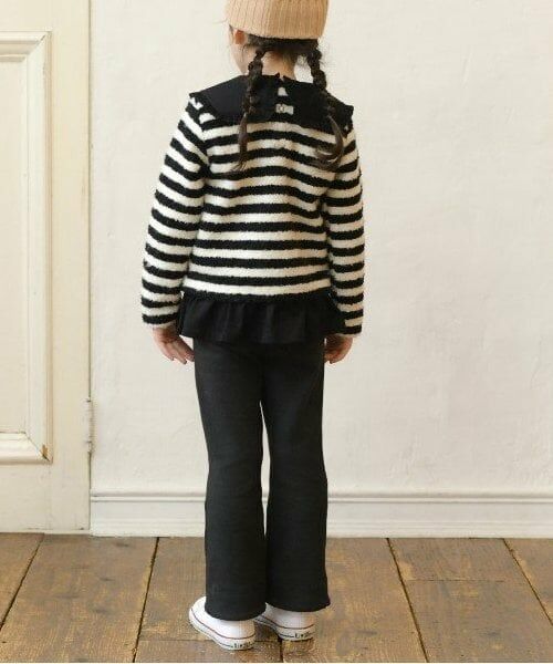 KP / ケーピー その他トップス | KP(ケーピー)衿付きボーダーチュニック(110~140) | 詳細2