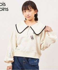 KP / ケーピー スウェット | troislapins(トロワラパン)ビッグカラートレーナー(140～160)