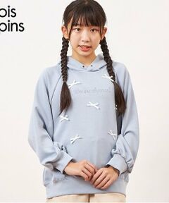 KP / ケーピー スウェット | troislapins(トロワラパン)フードツキリボントレーナー(140～160)