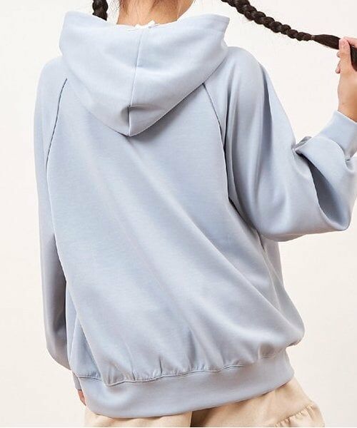 KP / ケーピー スウェット | troislapins(トロワラパン)フードツキリボントレーナー(140～160) | 詳細4