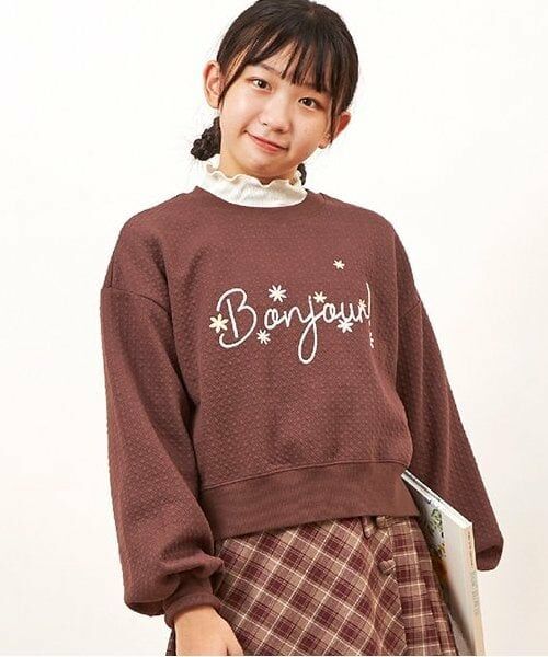 KP / ケーピー トップス | troislapins(トロワラパン)Ｔシャツ＆トレーナーセット(140～160) | 詳細12