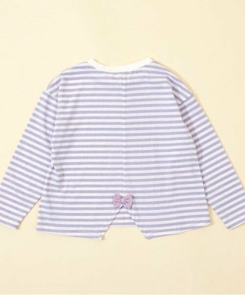 KP / ケーピー Tシャツ | KP coucou?(ケーピーククー)ワンポイント刺繍長袖ボーダーTシャツ(80～140) | 詳細15