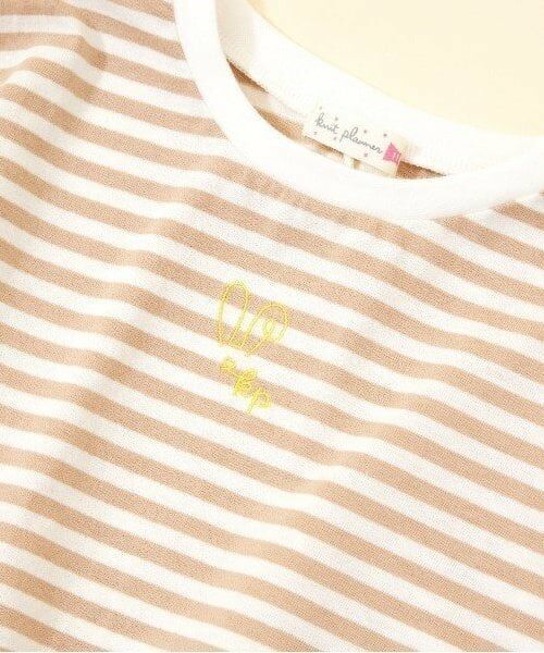 KP / ケーピー Tシャツ | KP coucou?(ケーピーククー)ワンポイント刺繍長袖ボーダーTシャツ(80～140) | 詳細16