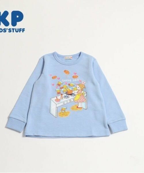 KP / ケーピー スウェット | クッキングプリントトレーナー（サックス）