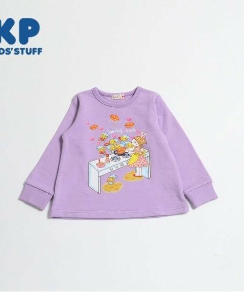 KP / ケーピー スウェット | クッキングプリントトレーナー（パープル）