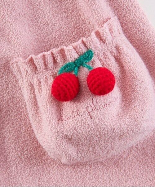 KP / ケーピー ダウンジャケット・ベスト | KP(ケーピー)チェリーモチーフブークレベスト(80～120) | 詳細11