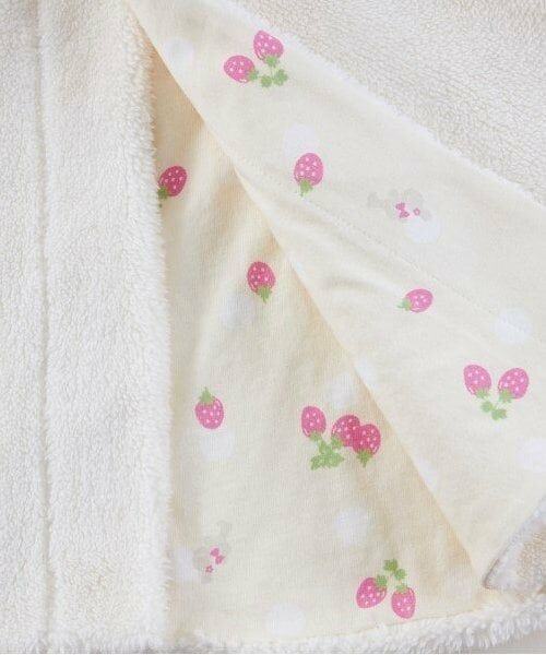 KP / ケーピー ベビー・キッズウエア | KP(ケーピー)ボア　mimi刺しゅう＆リボン付きマント | 詳細6