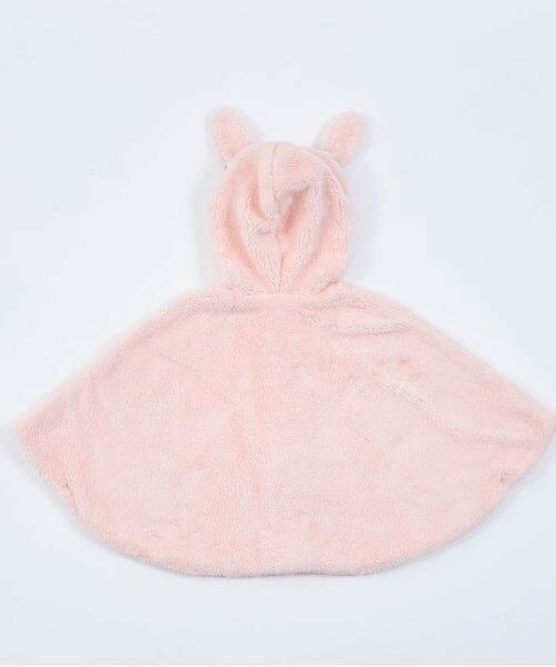 KP / ケーピー ベビー・キッズウエア | KP(ケーピー)ボア　mimi刺しゅう＆リボン付きマント | 詳細7