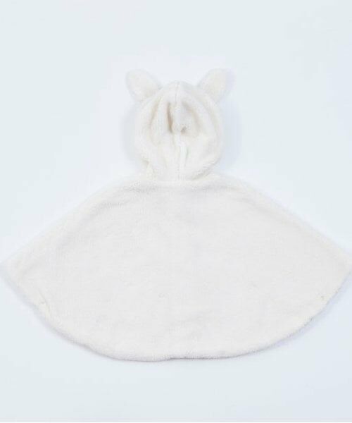 KP / ケーピー ベビー・キッズウエア | KP(ケーピー)ボア　mimi刺しゅう＆リボン付きマント | 詳細8