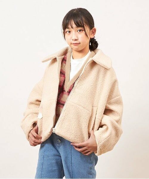 KP / ケーピー ブルゾン | troislapins(トロワラパン)ブークレーブルゾン(140～160) | 詳細2