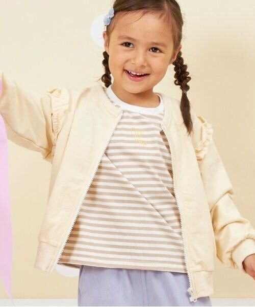 KP / ケーピー カーディガン・ボレロ | KP coucou?(ケーピーククー) 肩フリルカーディガン(80～140) | 詳細6