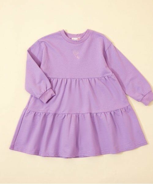 KP / ケーピー ミニ丈・ひざ丈ワンピース | KP coucou?(ケーピーククー)ふんわりワンピース(90～140) | 詳細11