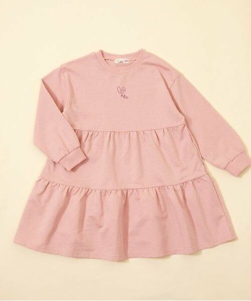 KP / ケーピー ミニ丈・ひざ丈ワンピース | KP coucou?(ケーピーククー)ふんわりワンピース(90～140) | 詳細9