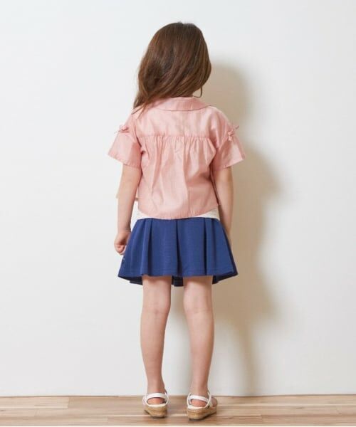 KP / ケーピー シャツ・ブラウス | KP(ケーピー)シアーシャツ＆ボーダータンクトップセット | 詳細10