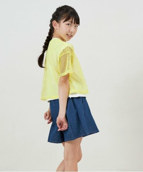 KP / ケーピー Tシャツ | troislapins(トロワラパン)メッシュ＆フレンチTシャツセット | 詳細10