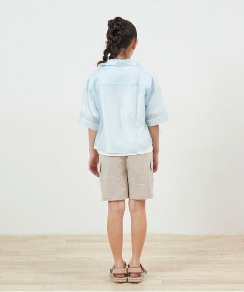 KP / ケーピー Tシャツ | troislapins(トロワラパン)シアーシャツ＆半袖Tシャツセット | 詳細4