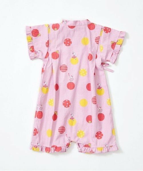 KP / ケーピー 着物・浴衣・小物類 | KP(ケーピー)ドット柄＆mimiちゃん甚平オール(Free) | 詳細1