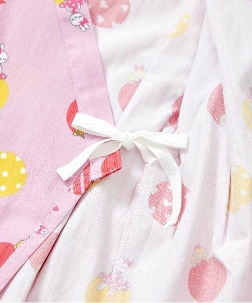 KP / ケーピー 着物・浴衣・小物類 | KP(ケーピー)ドット柄＆mimiちゃん甚平オール(Free) | 詳細6