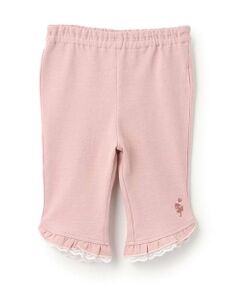 KP / ケーピー ショート・ハーフ・半端丈パンツ | 裾フリル6分丈パンツ