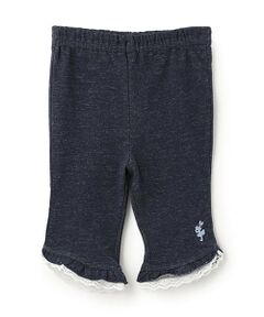 KP / ケーピー ショート・ハーフ・半端丈パンツ | 裾フリル6分丈パンツ