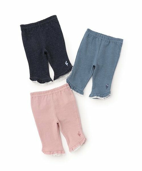 KP / ケーピー ショート・ハーフ・半端丈パンツ | 裾フリル6分丈パンツ | 詳細8