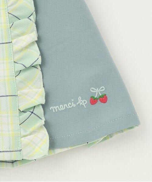 KP / ケーピー ショート・ハーフ・半端丈パンツ | チェックプリーツキュロット | 詳細4